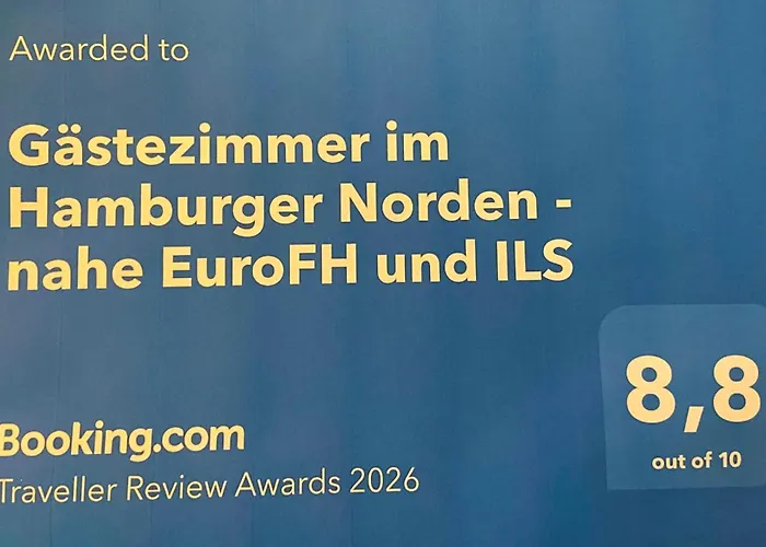 Gaestezimmer Im Hamburger Norden - Nahe Eurofh Und Ils Kwatera prywatna Hamburg
